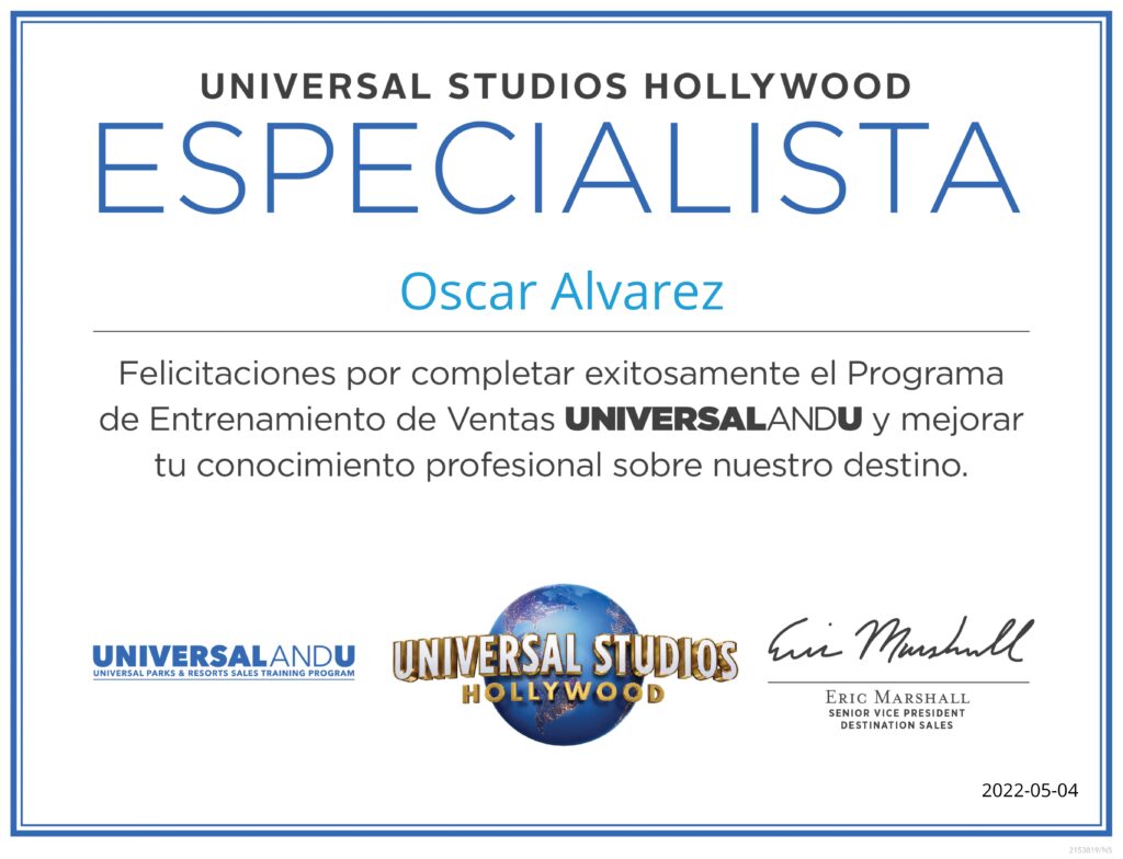 Universal Oscar Alvarez